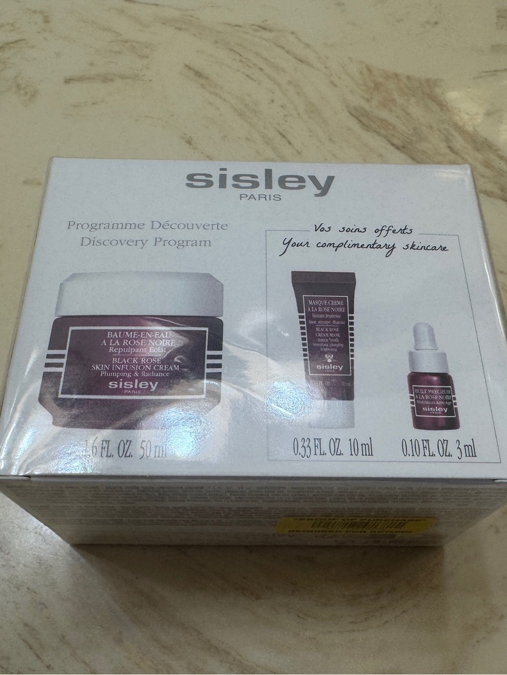 Sisley Black rose infusion cream set